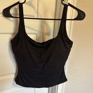 Black Sleeveless Top